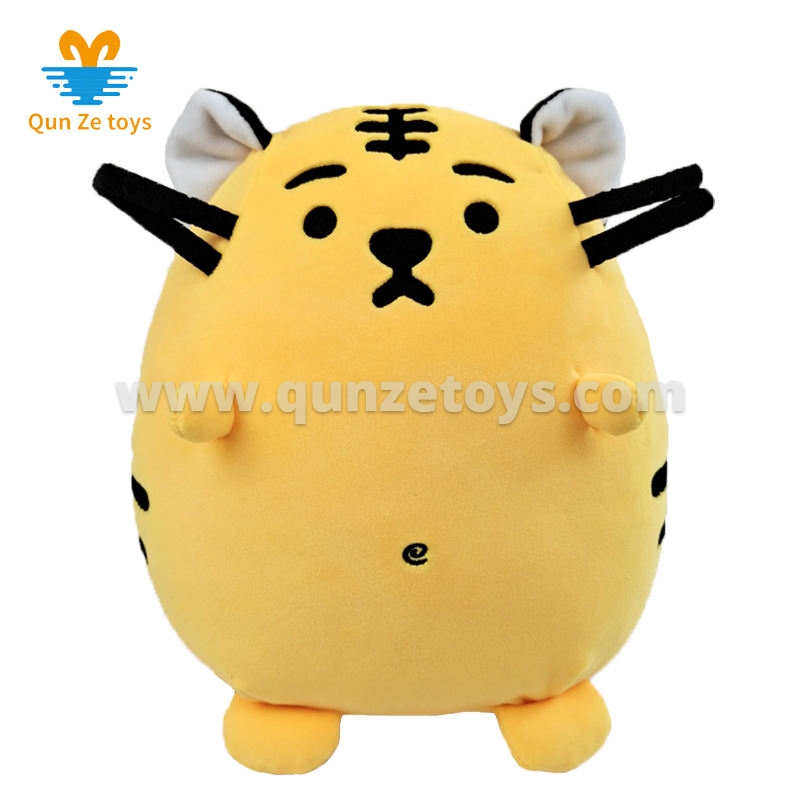 Amazon hot sale Soft Pillow custom Plush Tiger Stuffed Animal Pillow Tiger Plush
