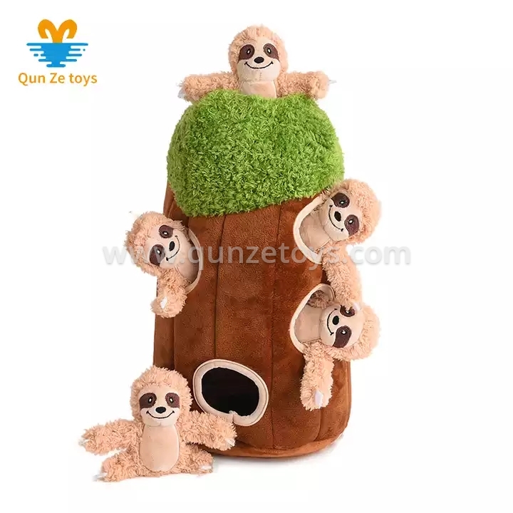 Factory Price Hot Sell Interactive Pet Chew Toys Hide And Seek Dog Squeaker Stuf