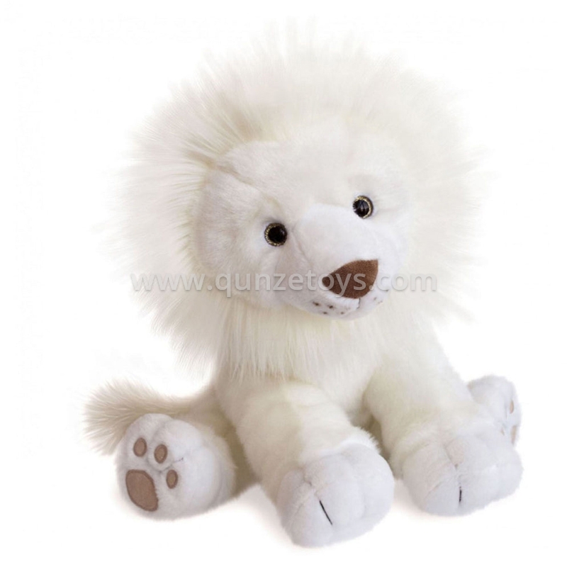 Custom Plush Toy Manufacturer Boy Girl Birthday Christmas Gift Realistic White L