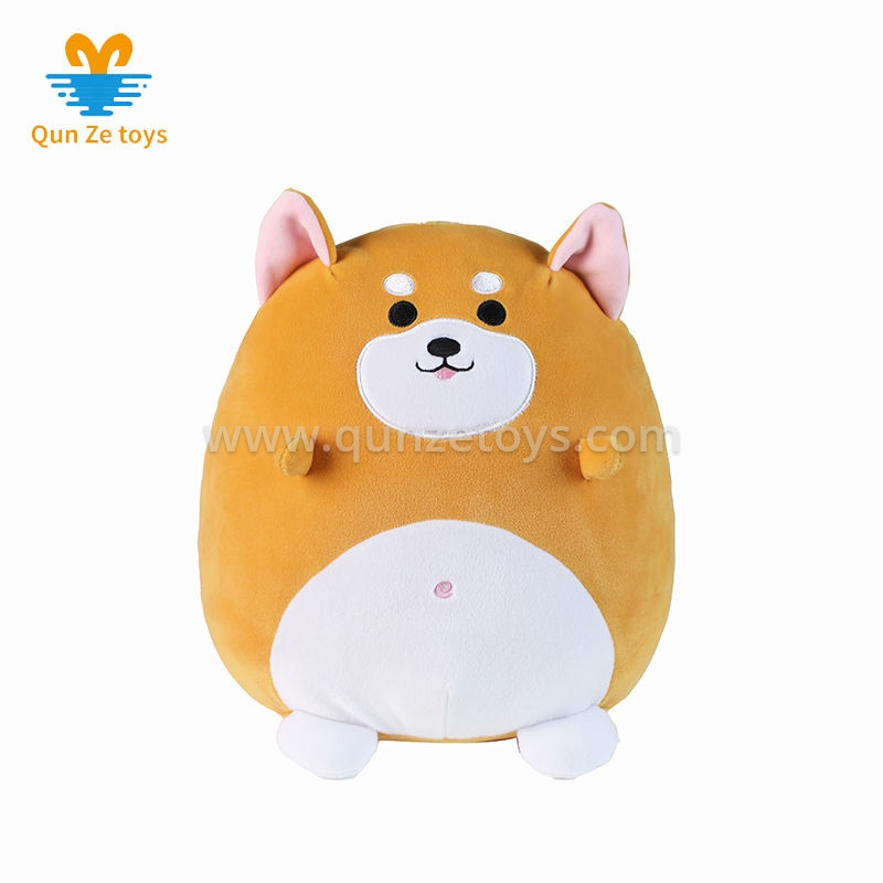 Factory Ready to Ship Kawai and Soft Anime Stuffed Animal Sofa Pillow Corgi Plus
