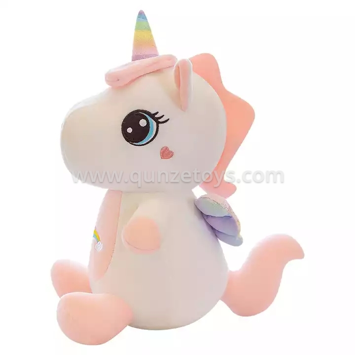30cm New Arrival Plush Soft Toy Pink Rainbow Unicorn Stuffed Animal Toys Plush P