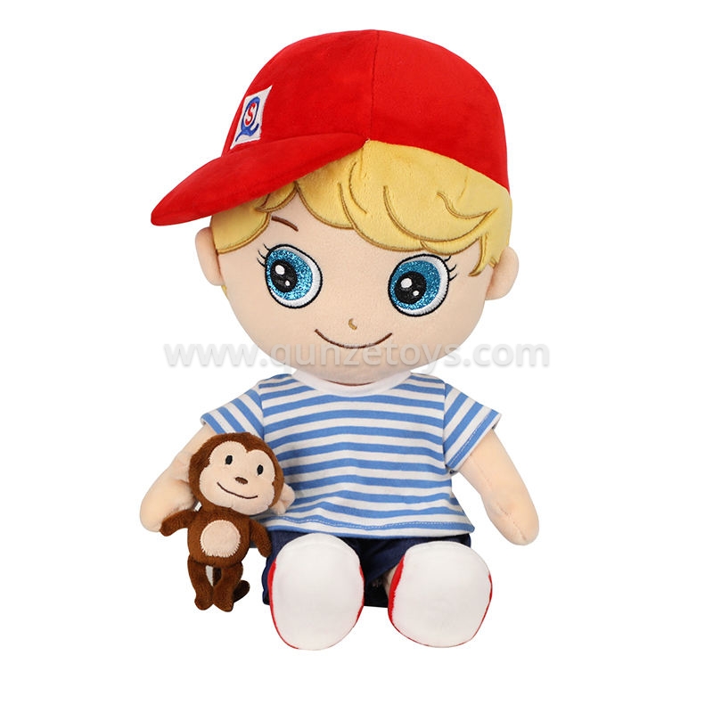 New Design Wholesale Doll Factory Human Plush Baby Boy Best Gift Plush Toy Baby