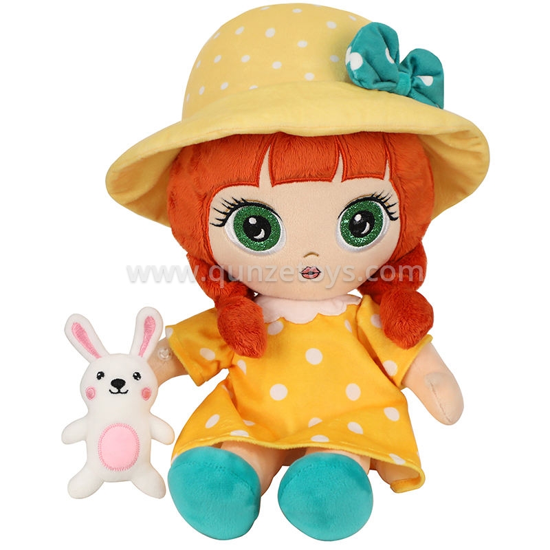 Lovely Stuffed Beautiful Doll Factory Wholesale Cute Baby Best Gift Plush Toy Ba