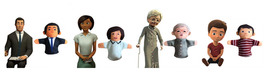 hand puppets