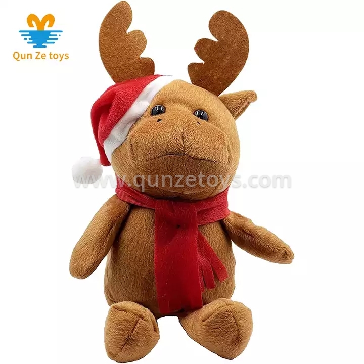 Soft Custom Christmas Plush Animal Toys Santa Bear Super Soft and Cuddly Toy Chr