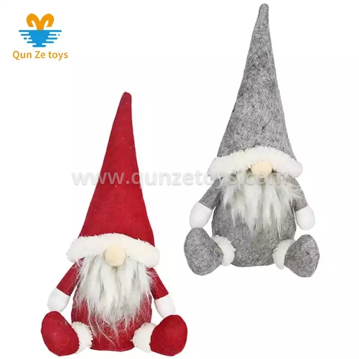 wholesale Cute Christmas Stuffed Elf Gifts Shelf Decoration Christmas Toys