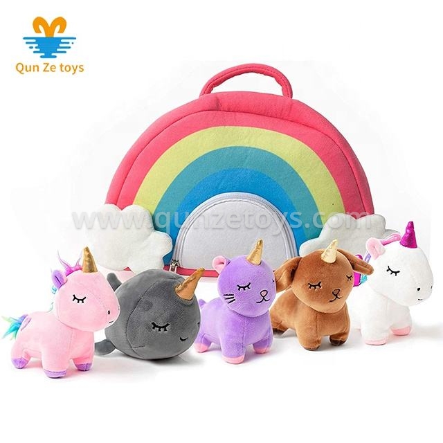 Wholesale Stuffed Animal Gift Plush Set Birthday Present Unicorn Plush Toy Unico