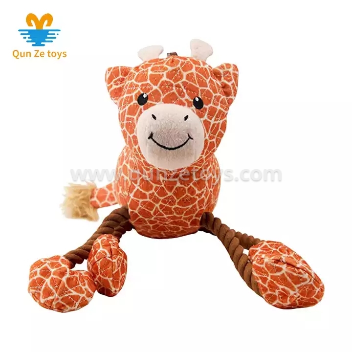 Soft Squeaky Pet Dog Plush Toy Christmas Squeak Durable Chew Pet Dog Toy