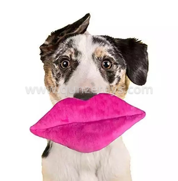 New Design Hot Lips Durable Funny and Safe Squeaky Dog Toys Gift Dog Toys