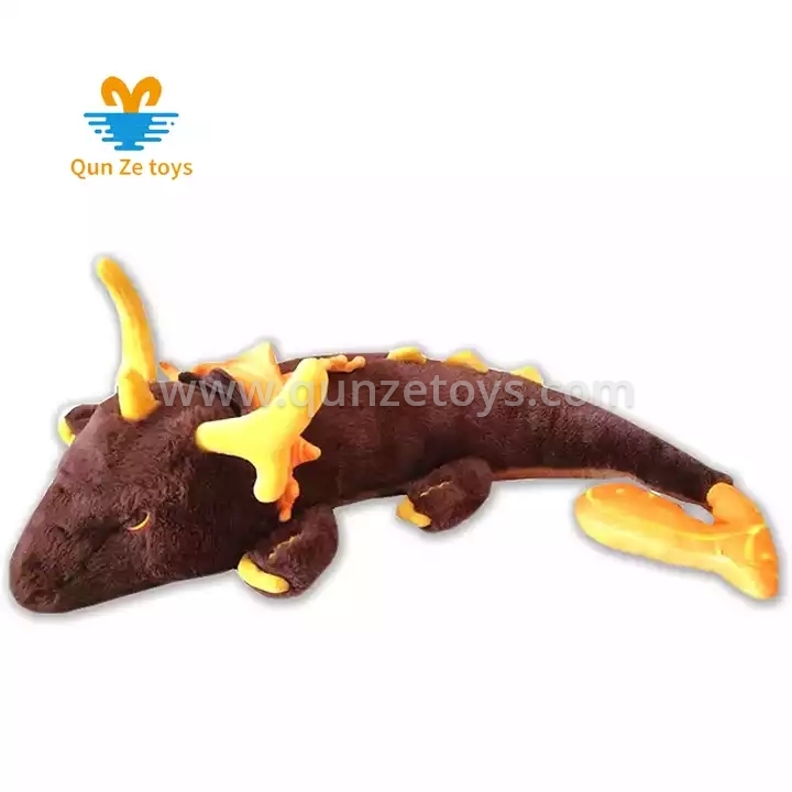 Plush Dragon Body Pillow Cute Stuffed Doll Game Figure Throw Pillows Cushion Sof