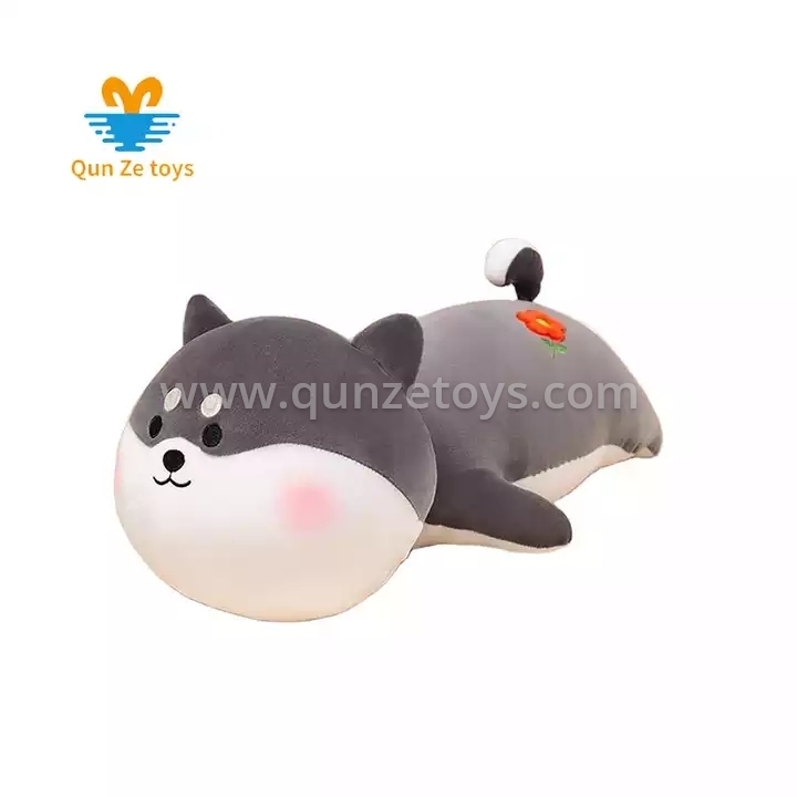 Baby Gift Kawaii Soft Dog Pillow Stuffed Animal Dolls Fat Corgi & Shiba Husky Pl