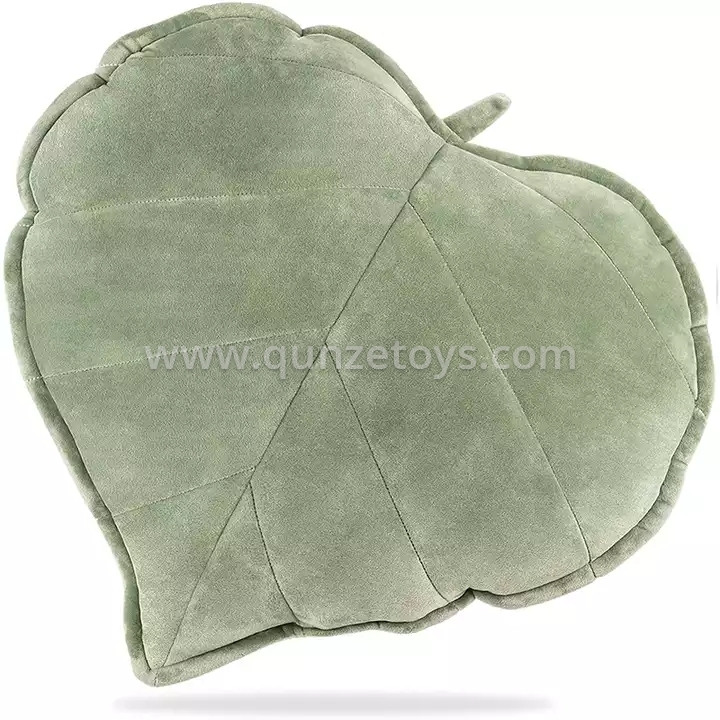 Leaves Household Sofa Pillow Decoration Leaves Pillow Customized Cuddly Soft Stu
