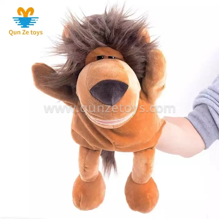 Hand PuppetHot Sale Plush Hand Puppet Lovely Animal Hand puppets for kids Custom