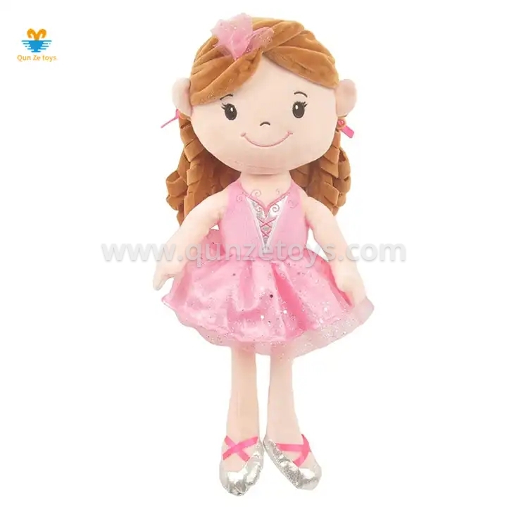 Activity Plush Stuffed Doll Toy Ballerina Rag Doll Soft Plush Doll