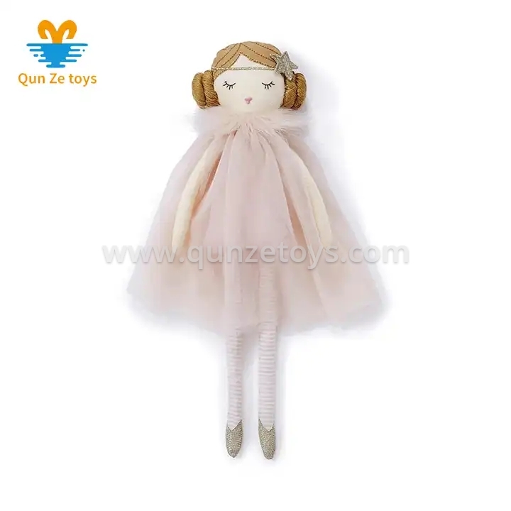 Personalized Factory oem Popular in Baby Girl Cute Dolls Cotton Rag Toys Plush S