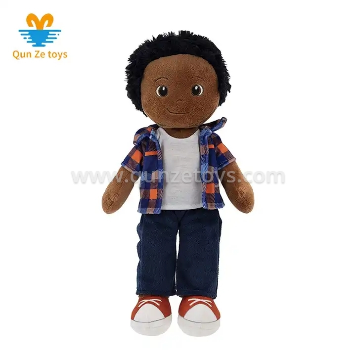 Plush Baby Toy Boy Doll Soft Rag Doll America Dolls