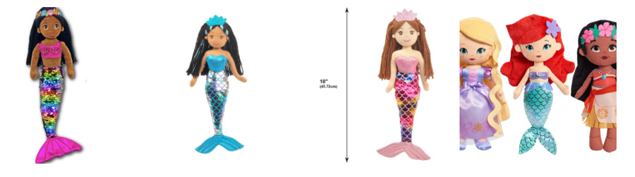 Plush dolls
