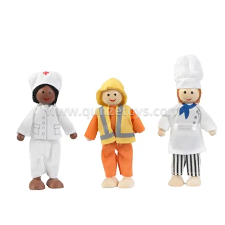 Fashion Doll Set Plush Play Set for Child Cute and lively Stuffed doll Customize