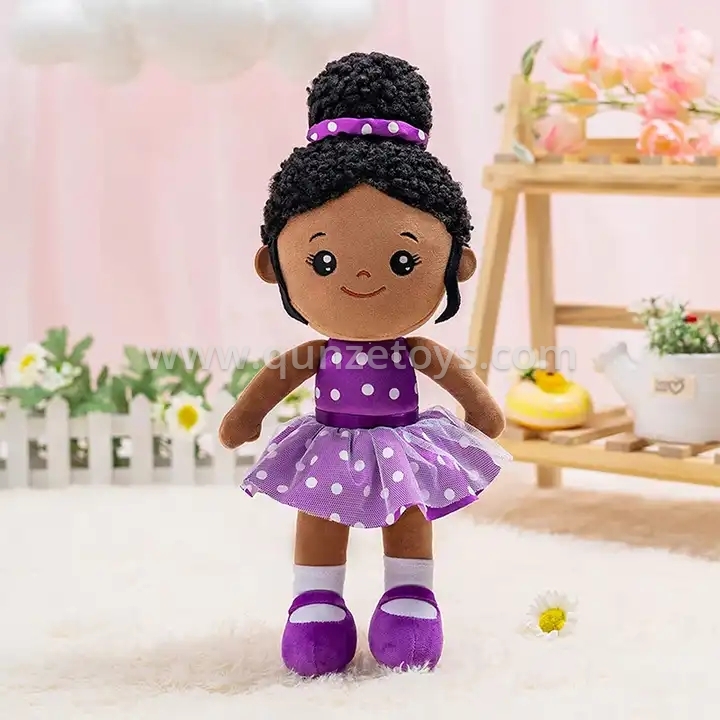 New Beautiful Doll Factory Wholesale Black Cute African Baby Best Gift Plush Toy