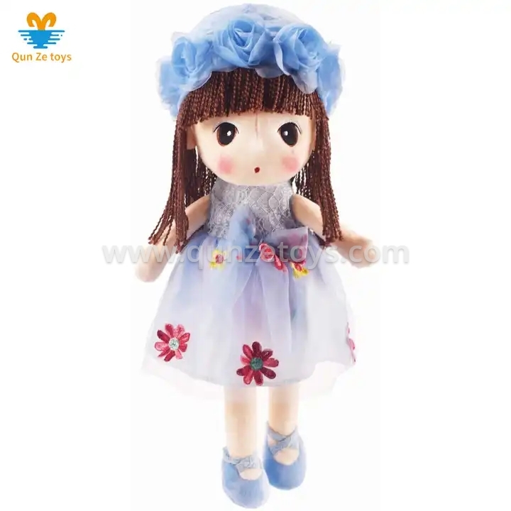 Kawaii Flower Girls Gift Stuffed Soft Plush Toy Doll
