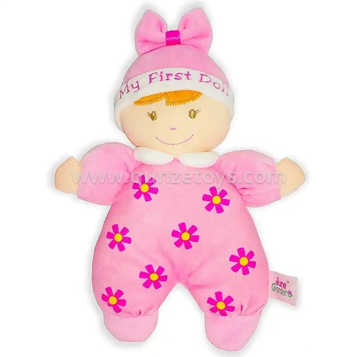 Custom Sleeping Machine Washable Soft Plush Baby Doll