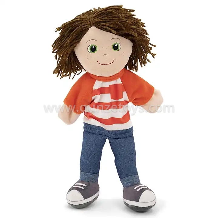 Plush Hand Puppets for Boys and Girls - Kids Puppet Toy with T Leisure Shirt Dos