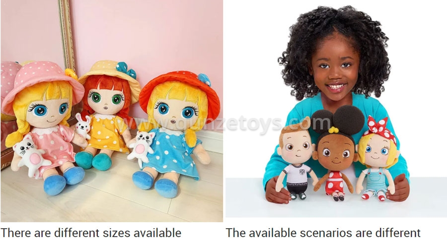 Plush dolls