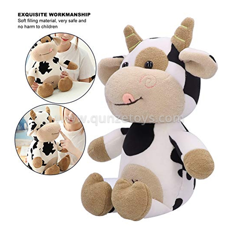 Custom stuffed cattle toys