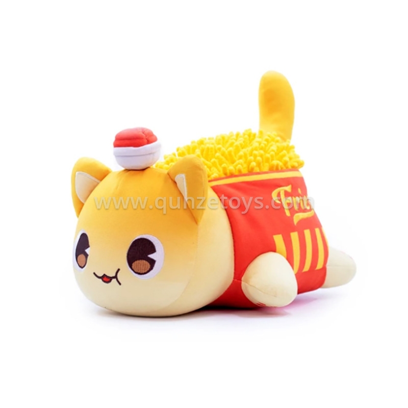 Factory customized plush pillow cat squishy mallow sushi plush pillow