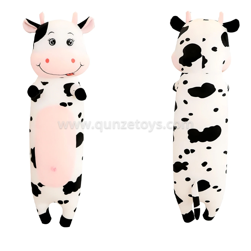 Factory Wholesale Male And Female Hugging Cow Plush Toys Cute Legs To Sleep Long