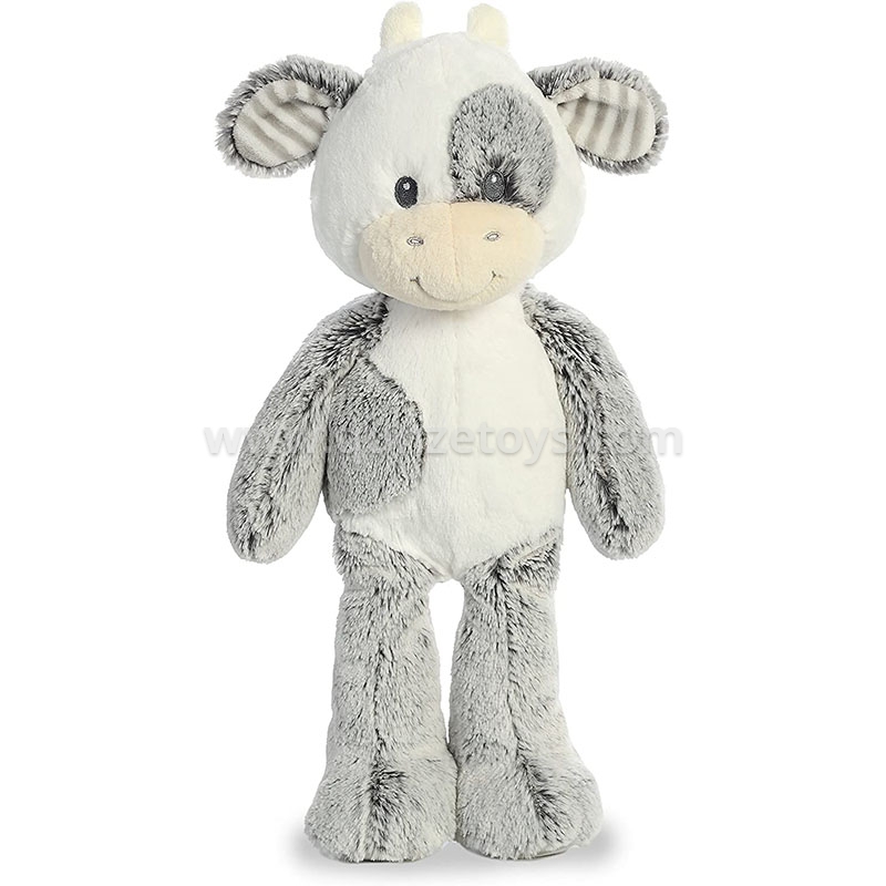 OEM ODM Plush Toys Stuffing Animals Toys Wholesalers Soft Anime Plush Dolls Cow 
