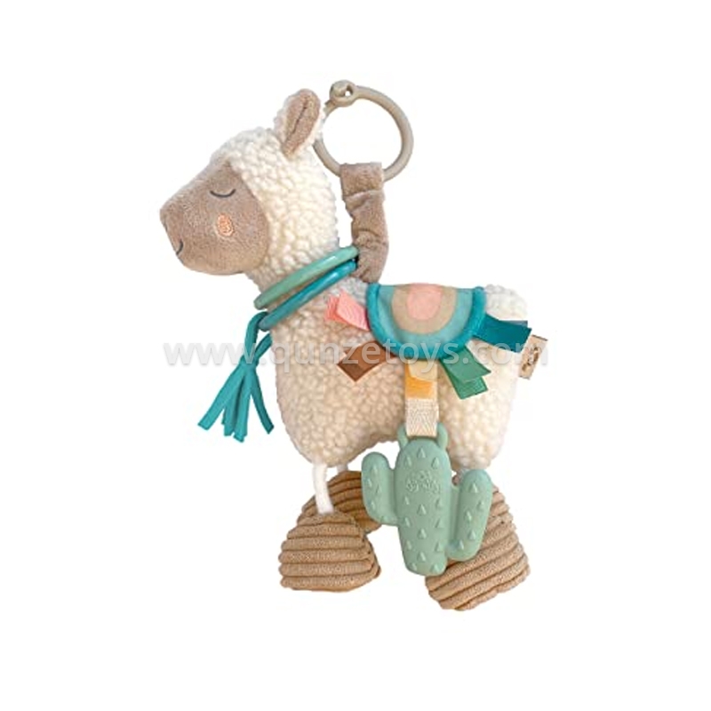 custom rattle plush toy