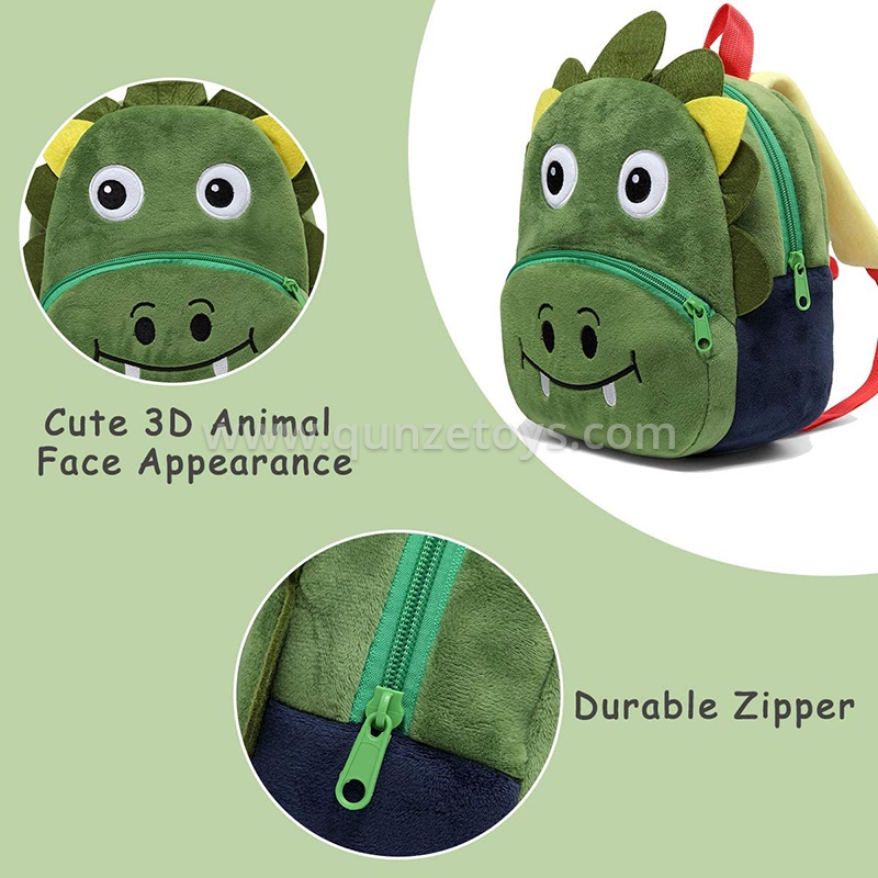 Green Dinosaur Backpack5