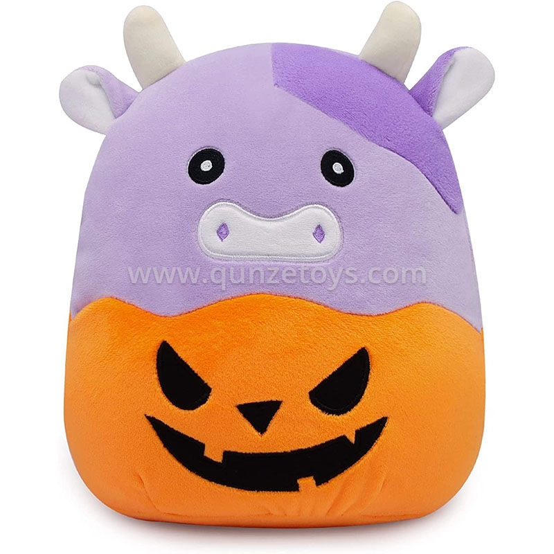 High Quality  Cow Pumpkin Cushions Cover Halloween Thanksgiving Day Home Decor C