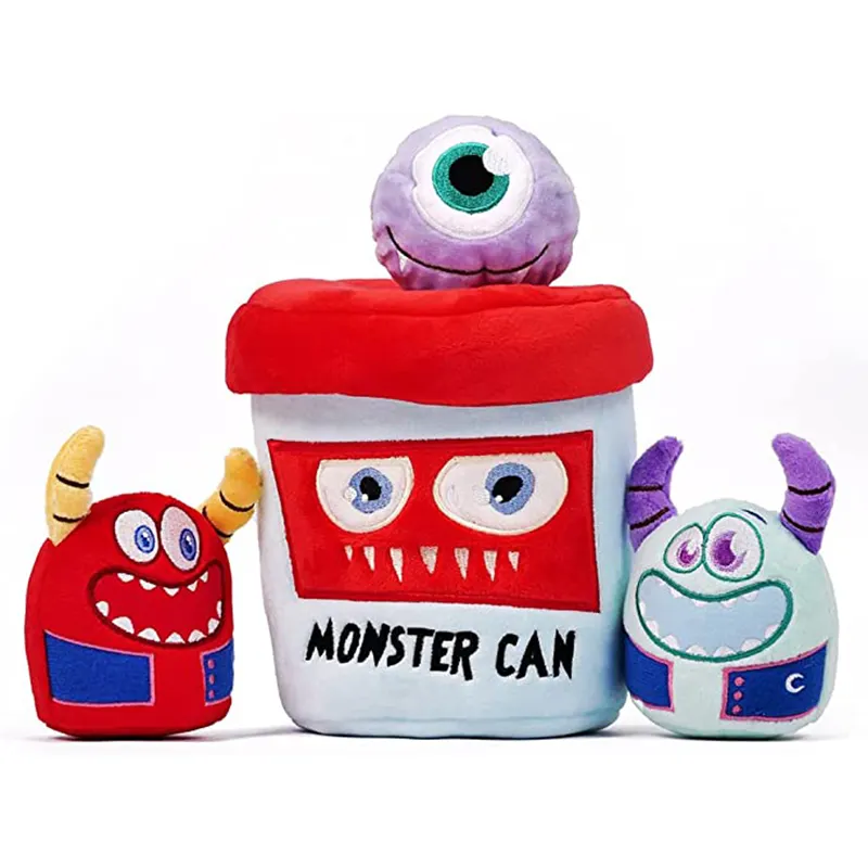 Custom little monster dog toys
